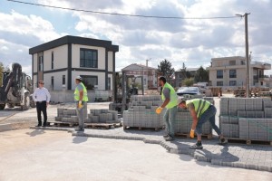 Başkan Çetin Üstyapı ve Altyapı Çalışmalarını İnceledi
